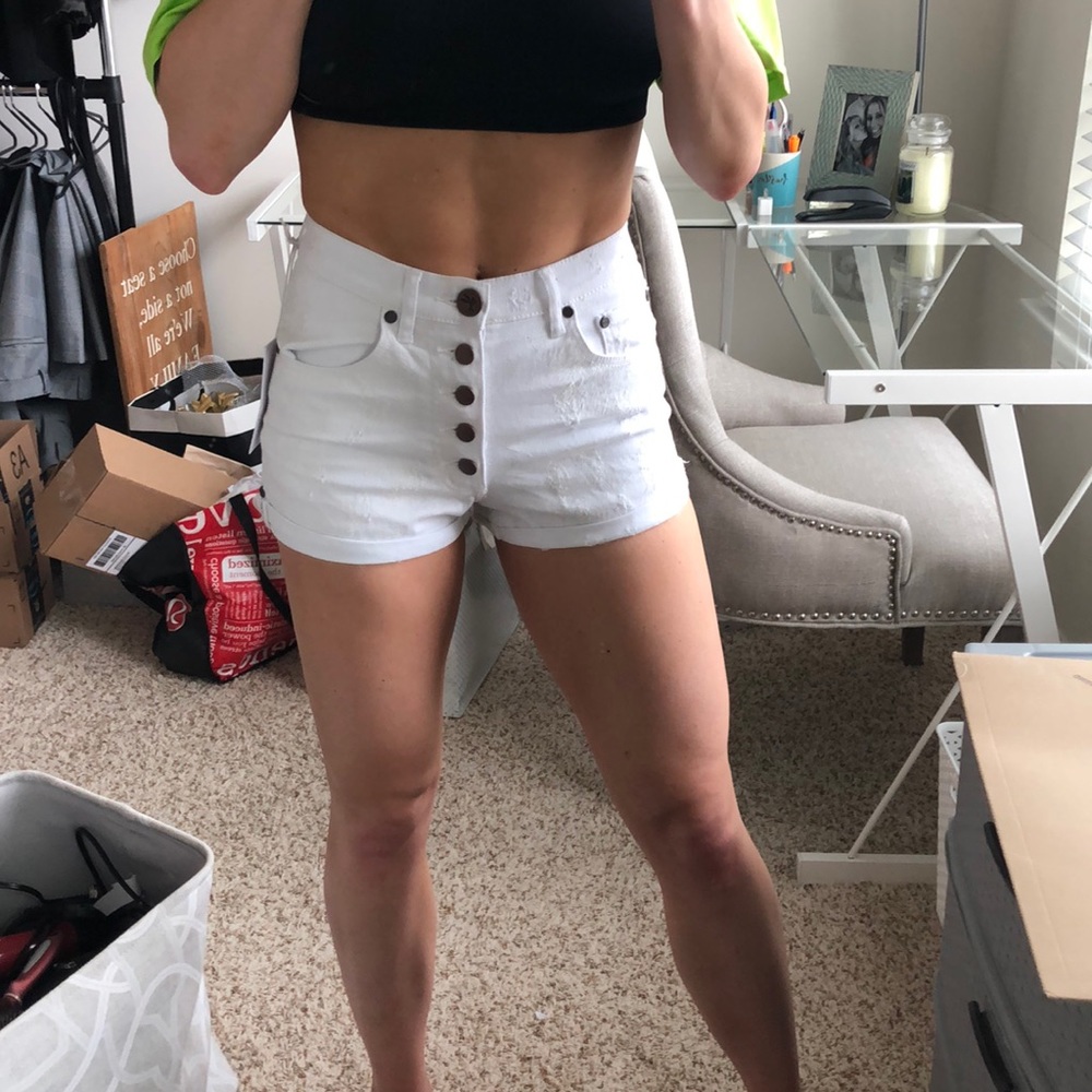 One teaspoon luxe white Harlets